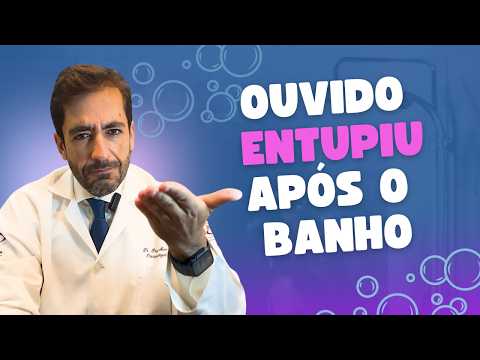 Como tirar água do ouvido após o banho que entupiu