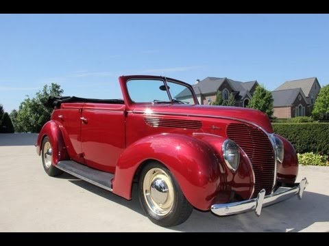 1938 Ford 4 Door Convertible Classic Muscle Car for Sale in MI Vanguard Motor Sales
