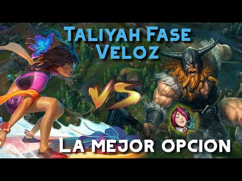 Taliyah (jg) vs Olaf | Liandry + Phase Rush  | La mejor opción contra Tanques?