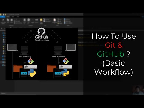 How To Use Git Git Bash And Github Basic Workflow 2021