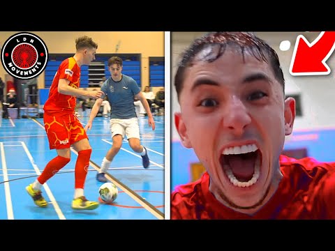 I Played in a PRO FUTSAL MATCH & It Was EMOTIONAL! (Football Skills & Goals)