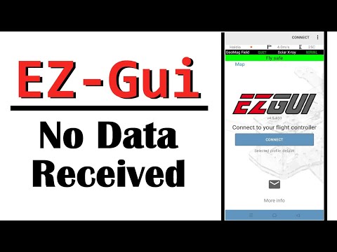 EZ Gui - No data received | My Tech Studio