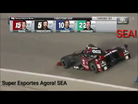 Fórmula Indy 2016 GP Texas Speedway. Batalhas épicas  Voltas finais.