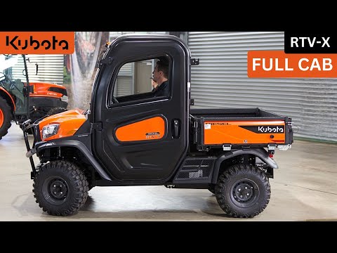 First look at the new Kubota RTV-X Full Cab #kubota #kubotaaustralia