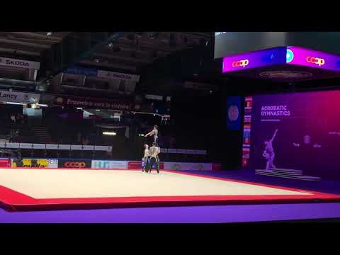 Great Britain Senior Mens Group Dynamic Routine