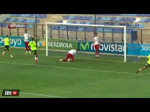 Gol de Sandro en l'entrenament amb la sub-21 (AS)