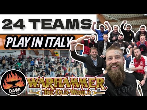 Inside Italy’s MASSIVE 24 Team Old World Tournament Full Experience!