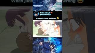 When judo training goes wrong 😂 #anime #shorts #animeedit #mhaedit