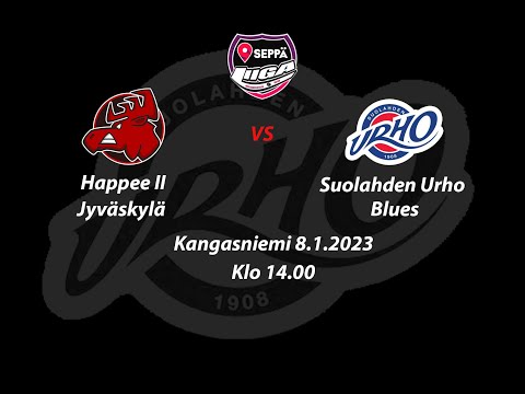 Happee II - Suolahden Urho Blues. SeppäLiiga U12 8.1.2023