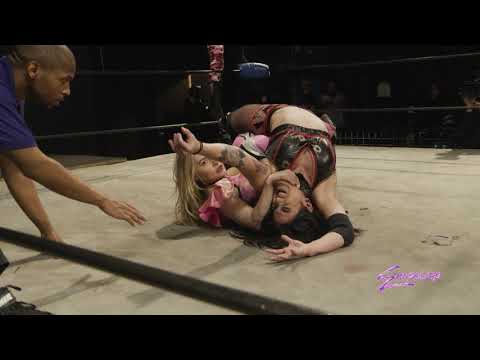 Candy Cartwright and Nikki Addams v Diamante and Kiera Hogan for Empower Tag Tea Championship