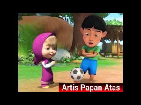 Upin & Ipin feat Masha and the Bear kak Ros nyanyi Artis Papan Atas (Musik karya Eka Gusti
