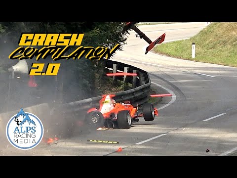 Fails & Crash Compilation | Hillclimb & Rally crash - cronoscalate Bergrennen course de côte [HD]