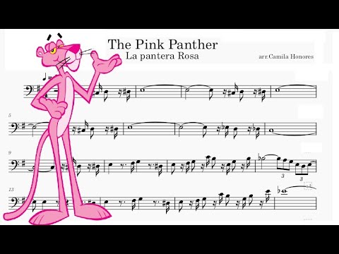 THE PINK PANTHER (La Pantera Rosa) arr. Cello solo