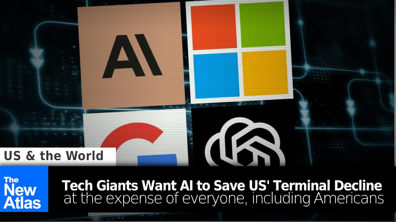 US Tech Billionaires Want AI Pyramid Scheme to "Think" US' Way Out of Terminal Decline