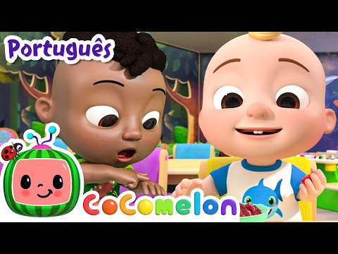 Cocomelon em Português | Os cinco sentidos | Desenhos Animados e Músicas Infantis