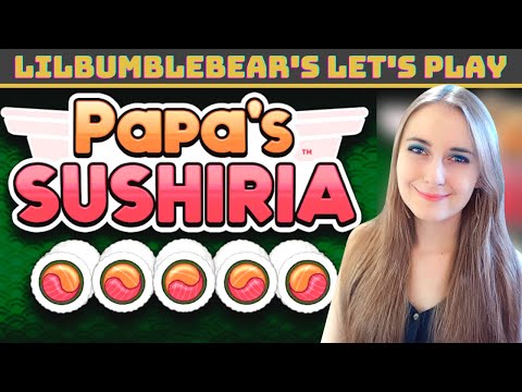 Papas Sushiria HD Full Playthrough Gameplay - YouTube