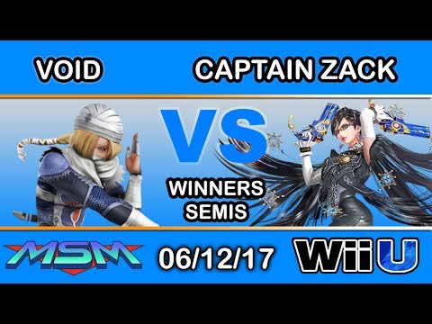 MSM 100 - CLG | VoiD (Sheik) Vs. P1 | Captain Zack (Bayonetta) Winners Semis