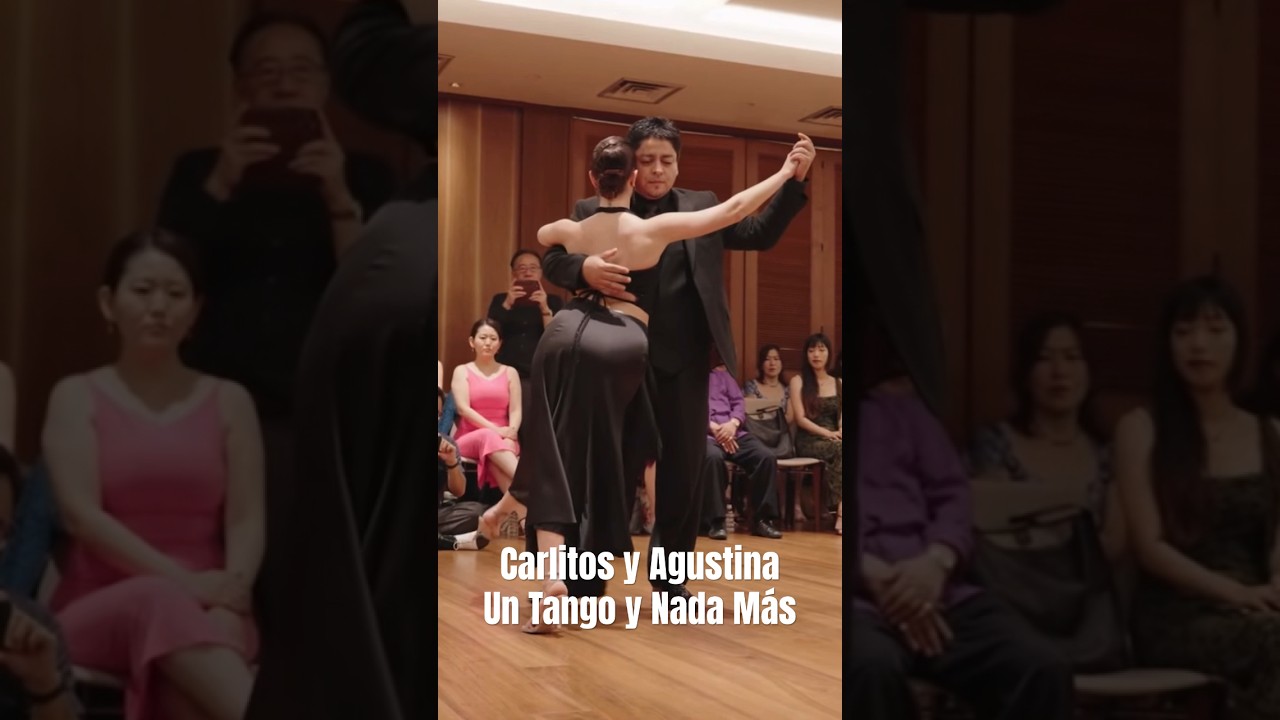 Carlitos y Agustina 2023 Un Tango y Nada Más Argentine Tango Performance #tango #アルゼンチンタンゴ #shorts