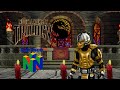 Mortal Kombat Trilogy Nintendo 64 Cyrax Playthrough HD RetroGameUp