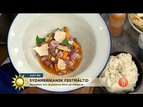 Så gör du Marcus Samuelssons goda ceviche - Nyhetsmorgon (TV4)