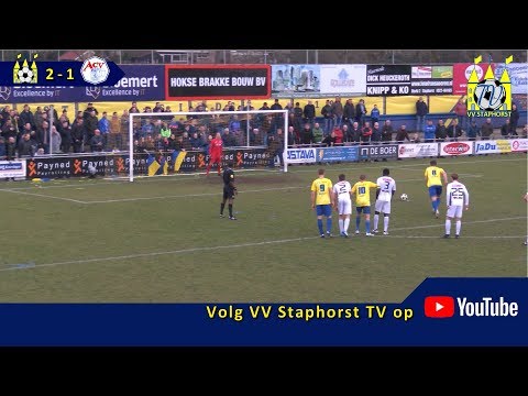VV Staphorst - ACV Assen - 2-3-2019 - Goals