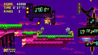 Sonic Origins Longplay - Sonic CD Anniversary Mode - Played as Tails (English Soundtrack)