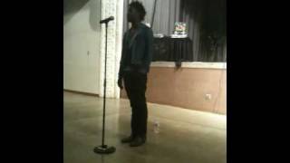 Saul Williams - Black Stacey live at CU