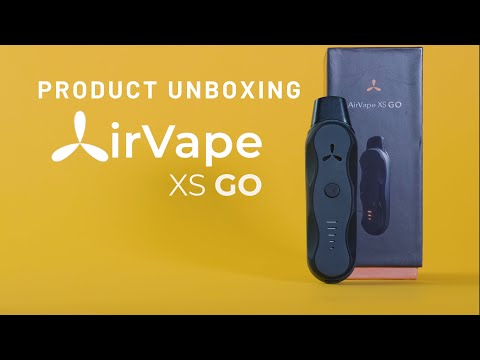 AirVape Xs GO [PRODUCT UNBOXING] Super Portable Dry Herb Vaporizer
