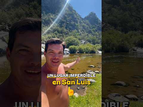 📍Balneario “El Muro”, Quines, San Luis | #turismoargentina #sanluisargentina #quines #sanluis