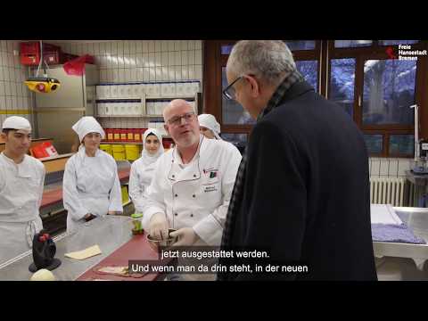 Bürgermeister Andreas Bovenschulte besucht das Schulzentrum am Rübekamp