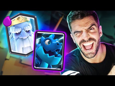 USEI MEU MELHOR DECK NO CLASH ROYALE ROYALE!