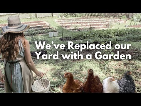 Simple Garden Design for Small Yards | Market Cottage Garden Tour