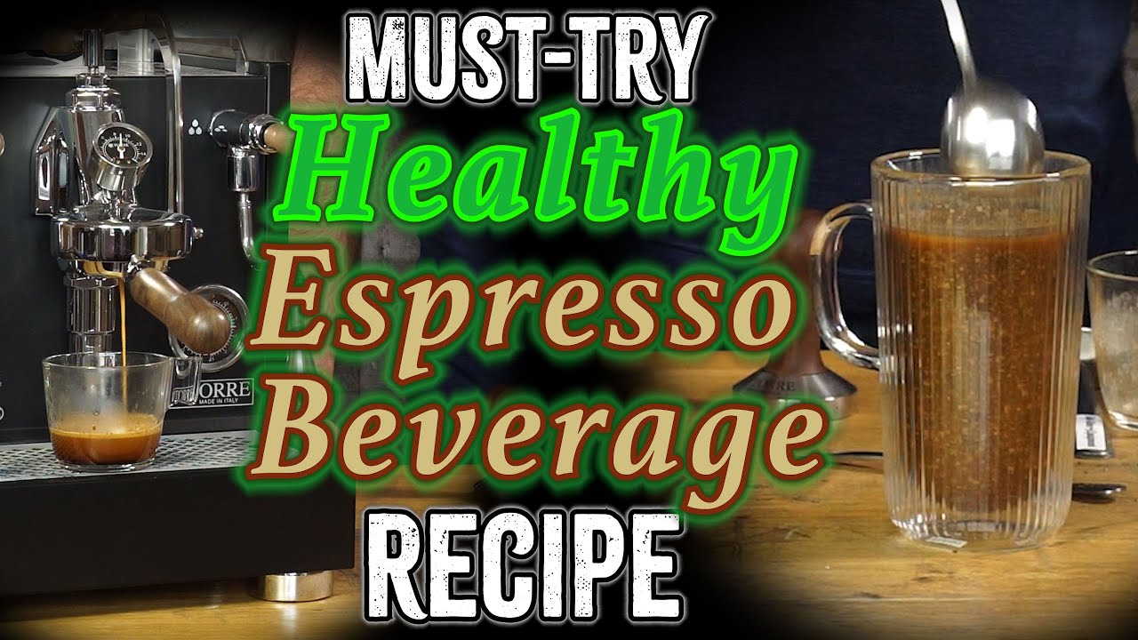 Don't miss this must-try Healthy Espresso Beverage Recipe!