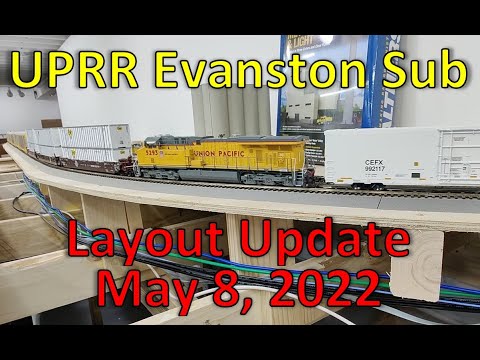S2022E18 East Staging Yard Throat & New Speakers - Model Train Layout Ops & Realism Union Pacific RR