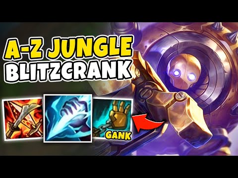 BLITZCRANK JUNGLE HAS THE BEST GANKS OF ALL TIME! A-Z JUNGLE CHALLENGE #13