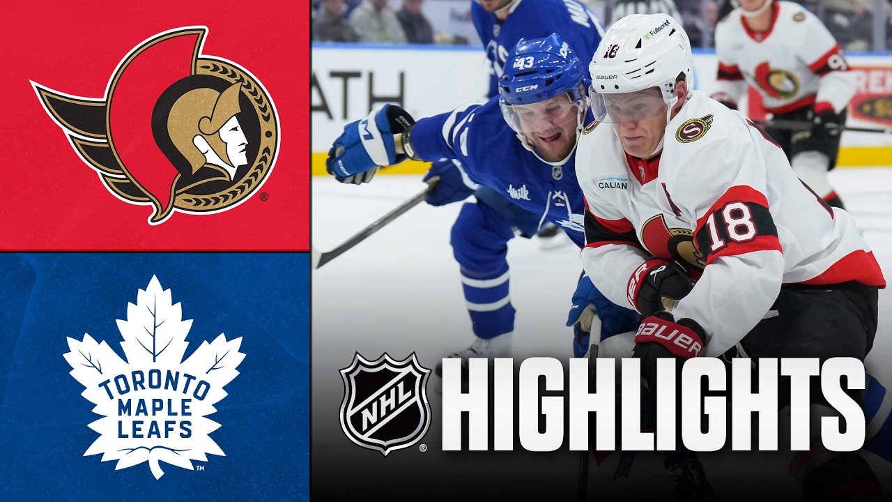 Senators vs. Maple Leafs | NHL Preseason Highlights | September 23, 2026