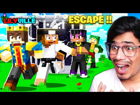 GamerFleet's Epic Escape in Lilyville! 🤯 Day 39 | Minecraft