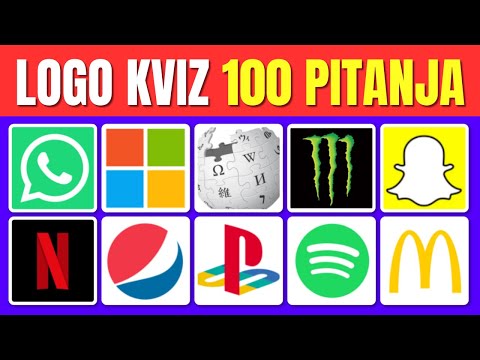 Veliki LOGO KVIZ od 100 PITANJA!