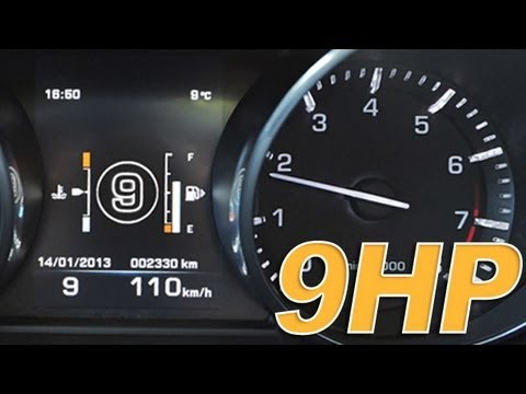 2013 NEW ZF 9HP Transmission - How It Works