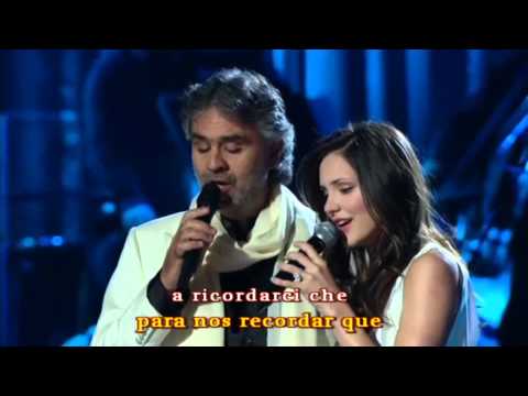 Andrea Bocelli e Katharine Mcphee - The prayer - A oração (Ao vivo 2008) HD