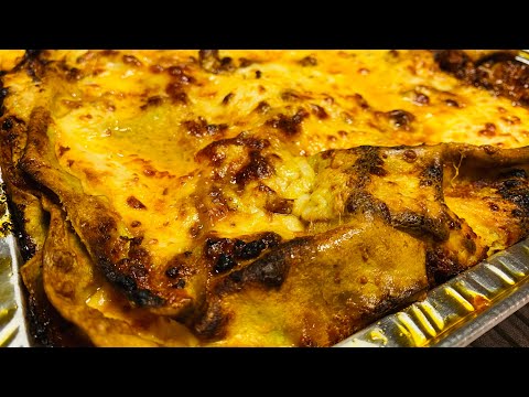Lasagne al forno .tradizionali classiche, la ricetta più amata in tutto il mondo￼