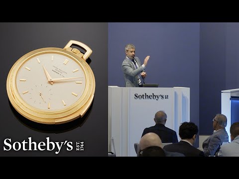 Previously Unknown Patek Philippe Smashes its Estimate at Auction | Sotheby's