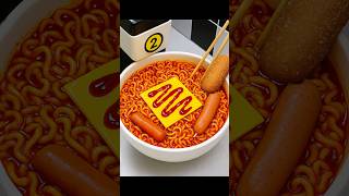 이게 불닭볶음면이라고? 미쳤다는 말밖에 안나오는  24시 무인라면 편의점 레시피! Automated Ramen machine! Korean 24H ramen store