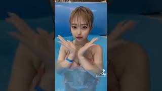 白ギャルjk♥️　#shorts #水着女子