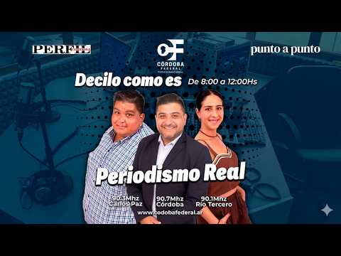 90 Radio Rio Tercero - Córdoba Federal En Vivo - Punto a Punto (Programa 06-08-2026)