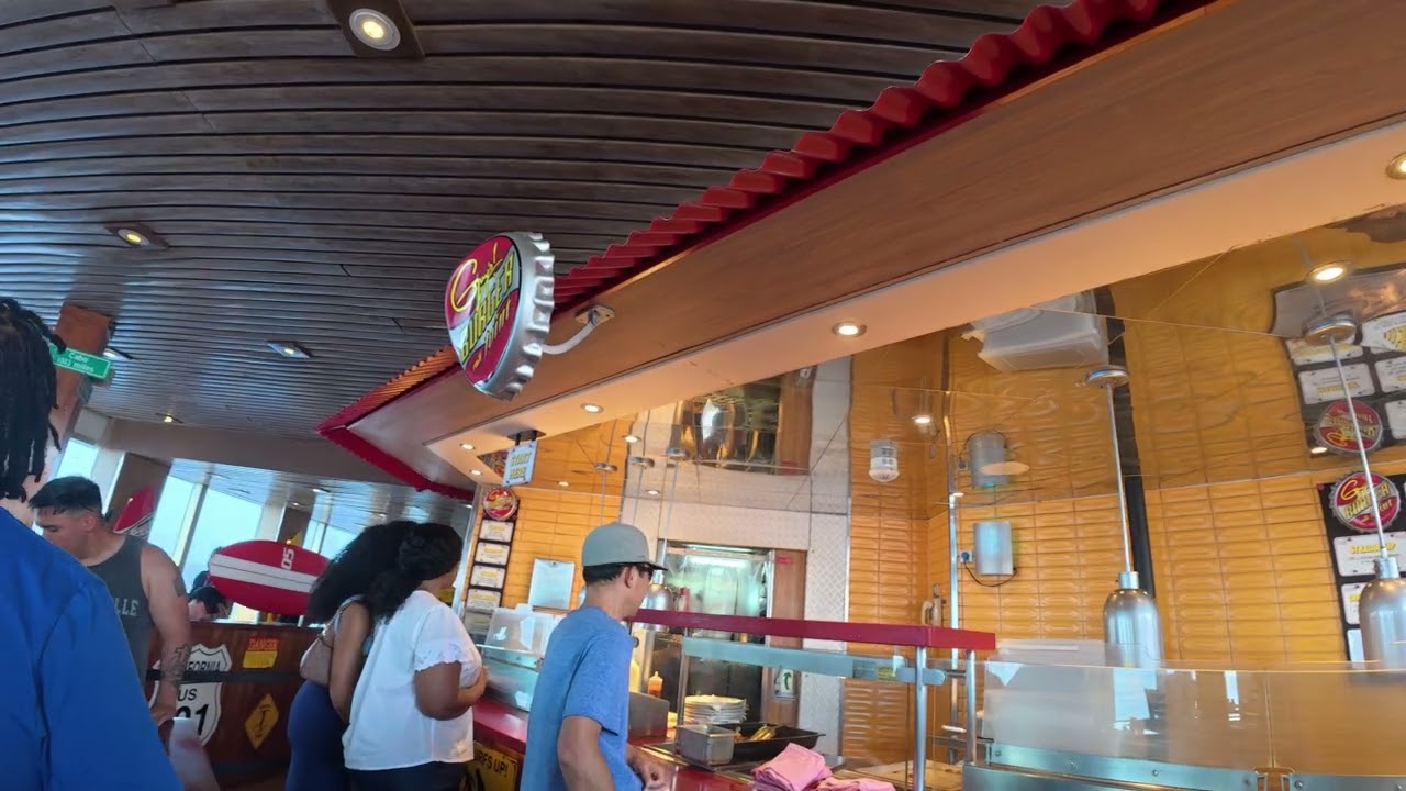 POV: Lets Get a Guy’s Burger on Carnival Sunshine