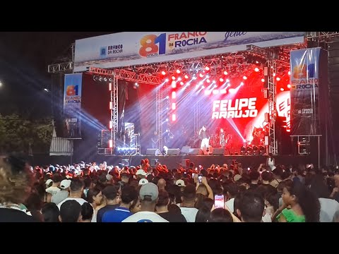 Fui no Show do Felipe Araújo em Franco da Rocha e...