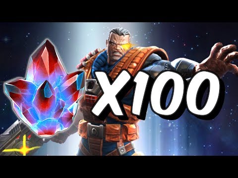 100x Alliance Quest Crystal Opening - Marvel Contest Of Champions