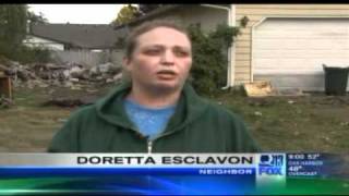Puyallup South Hill Trash Buildup in Craigslist Room Share Rental Scam