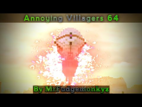 Reacting to Annoying Villagers 64(A Minecraft Animation)
